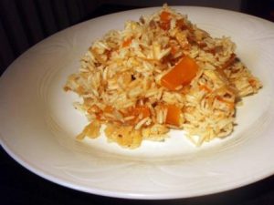 Orange rice